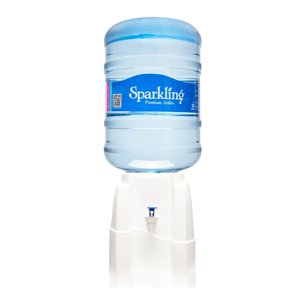 4 Botellones de 20 L + Dispenser de agua - Sparkling Premium Water