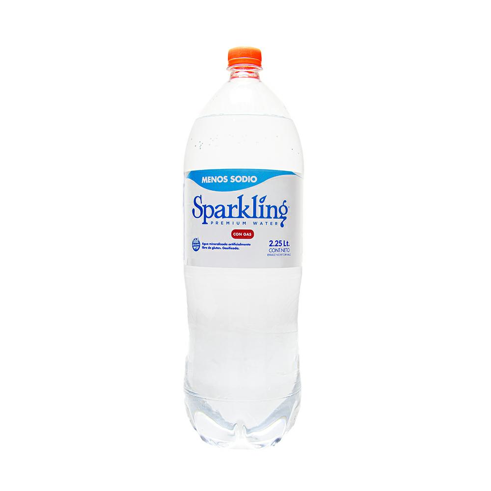 Botella 2.25L con gas Pack x 6